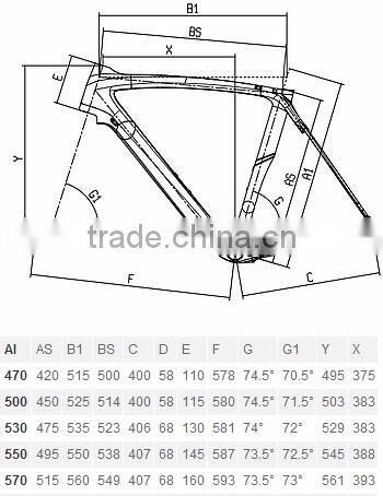 2016 Hot sale!carbon road bike frame FM066, super light and high quality carbon fiber road bicycle frame