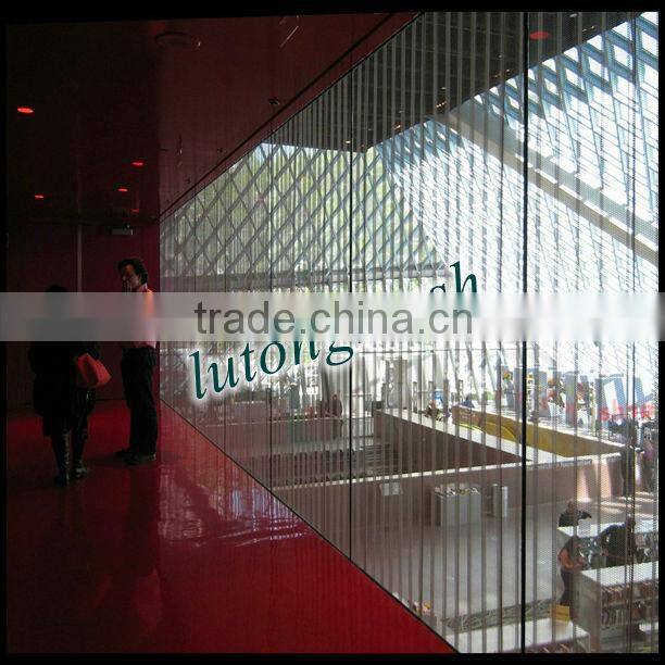 Mesh curtain fabric/2014 hot sale/factory supplying