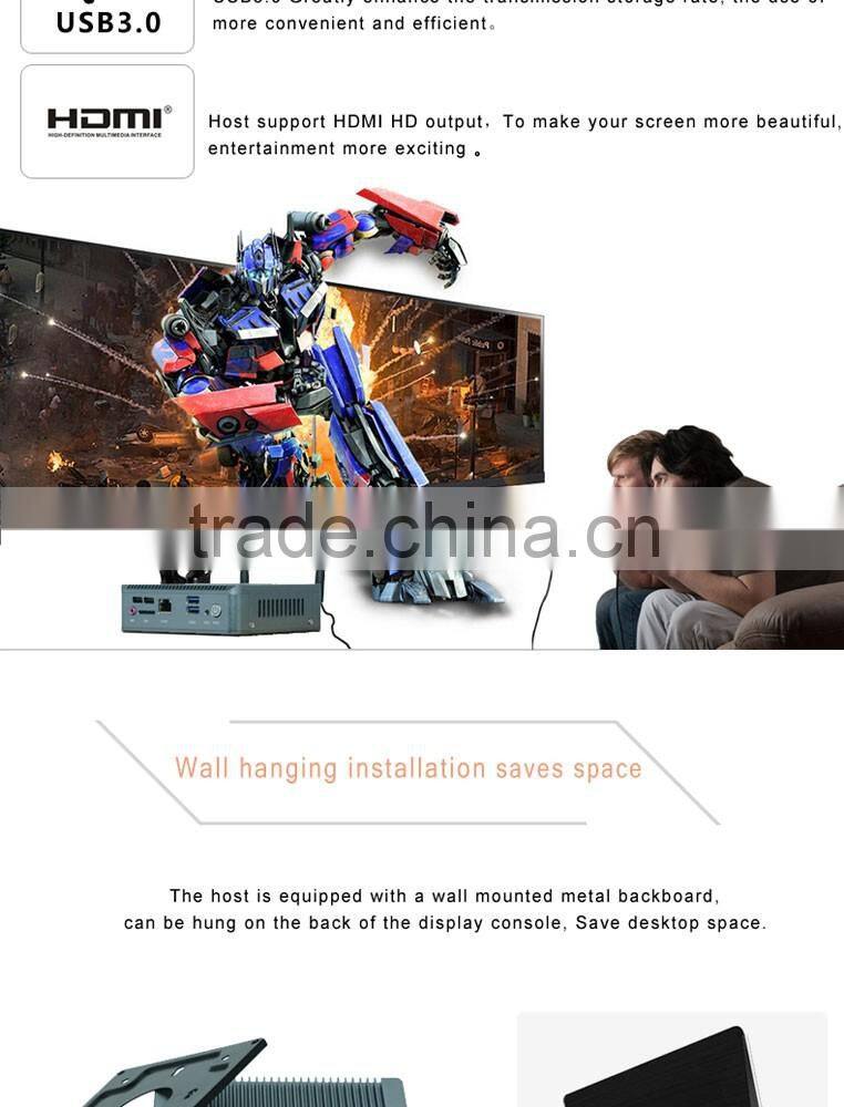 2*Lan Intel J1900/J1800 NANO Quad Core computuer USB 3.0 MiNi Home computer