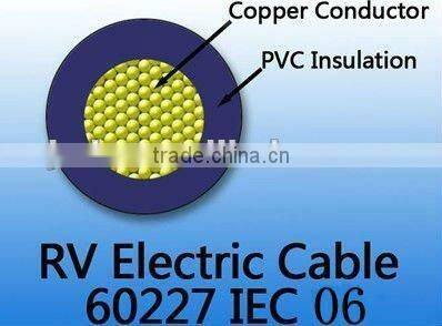 PVC Insulation h07v-k 2.5mm2 flexible cable