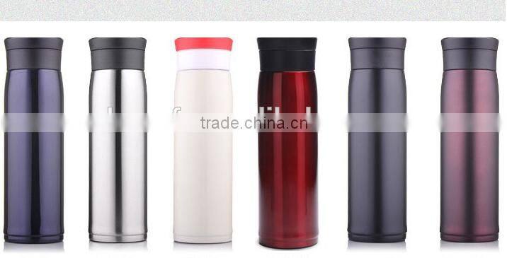 Bulk items high quality custom Logo 16oz double wall stainless steel tumbler bottle BPA free vacuum flask thermos bottle