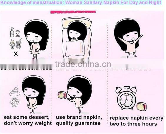 women comfortable sanitary napkin sanitary pads with negative ,OEM sanitary napkin in china