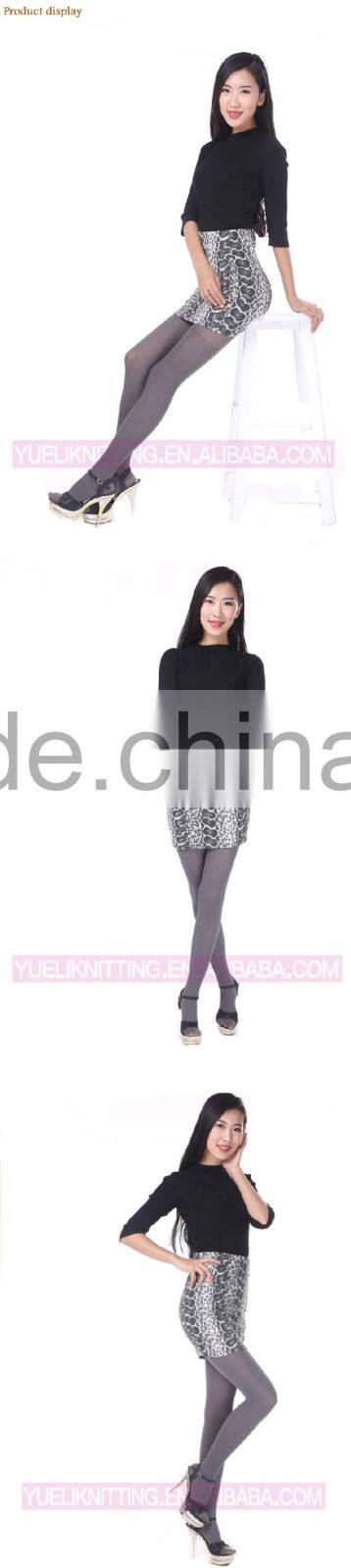 2015 japanese gray pantyhose sexy spring vertical stripe leggings nylon silk stockings