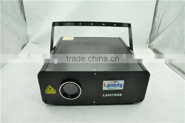 2.5W ILDA RGB animation writing laser light