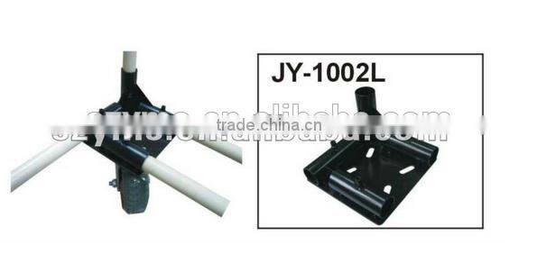 JY-1002L|4 ways foot pad for coated pipe|Storage shelf lean pipe vertical foot pad