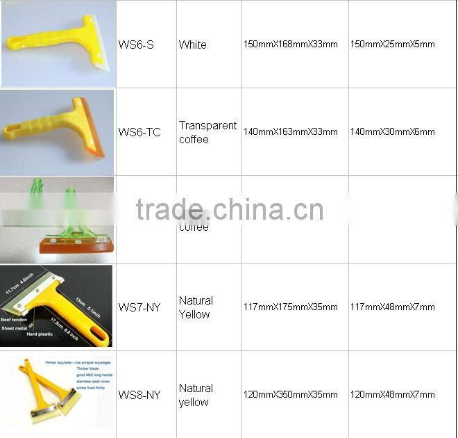 ice scraper to remove ice and snow