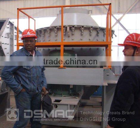 pcl sand maker with good gravel particle shape and low investment