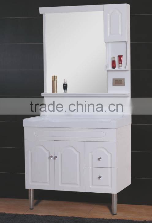 Mirrored Cabinets Type and Solid Wood Carcase Material bathroom furniture