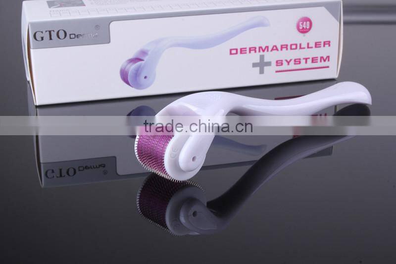 GTO brand collection hot sales derma roller 200/540/600/1080 with CE approved with whole sales price