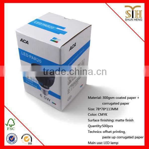 LED lamp white packaging