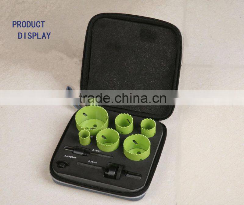 9 PC HSS Bi-metal Hole Saw Set