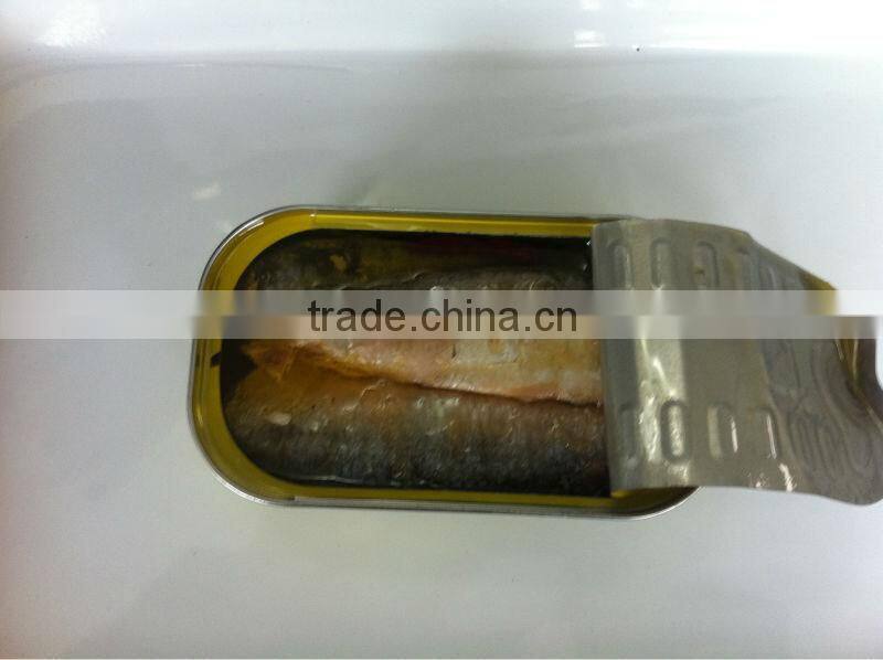 Canned Fish Canned Sardines in Vegetable Oil