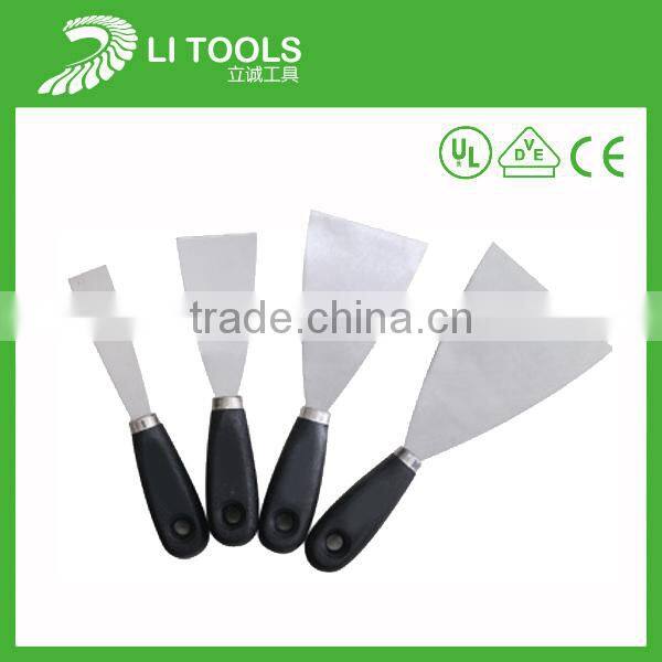 hot selling plastic handle carbon steel wide blade putty knife