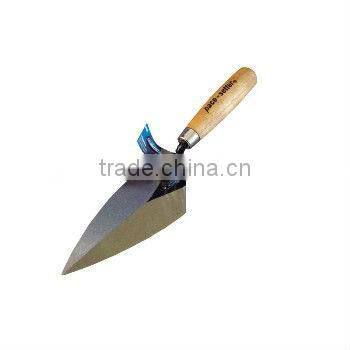 Polished steel for trowel blade