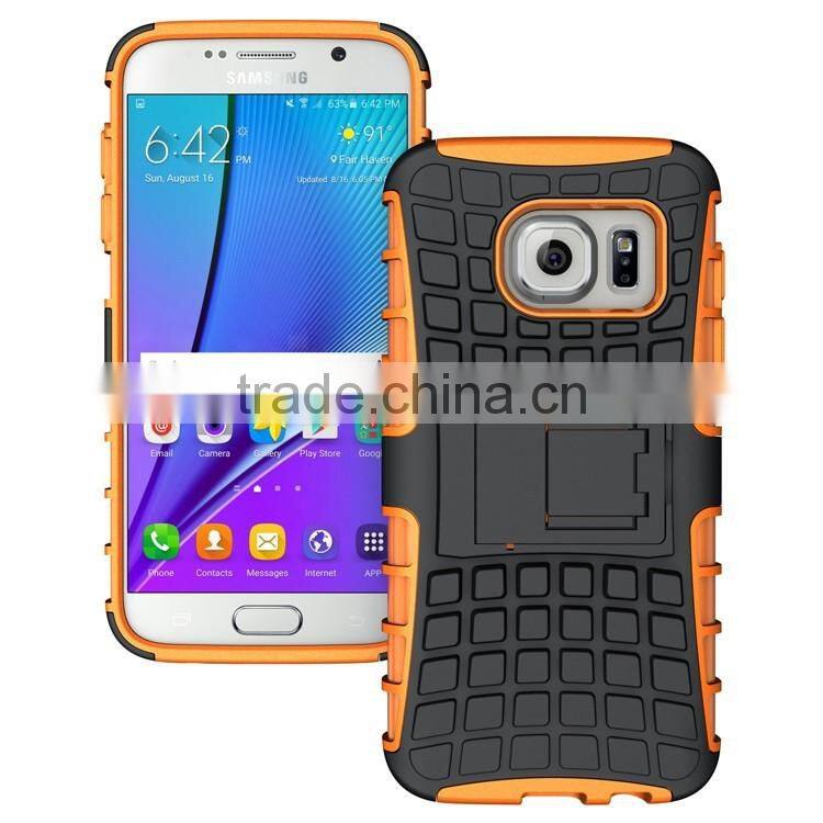 For Samsung GALAXY S7 EDGE G9350 G935F Armor CASE Heavy Duty Hybrid Rugged TPU Impact Kickstand ShockProof Tyre CASE