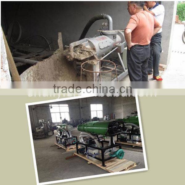 Hot Sale good quality pig manure dewater machine/dung dewatering machine