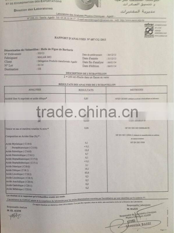 Argan Oil: for Cosmetic Use . USDA ECOCERT