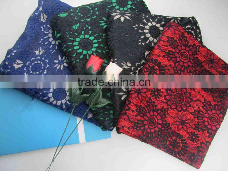 POLYESTER EMBROIDERY LACE/LACE FABRIC/SWISS VOILE LACE