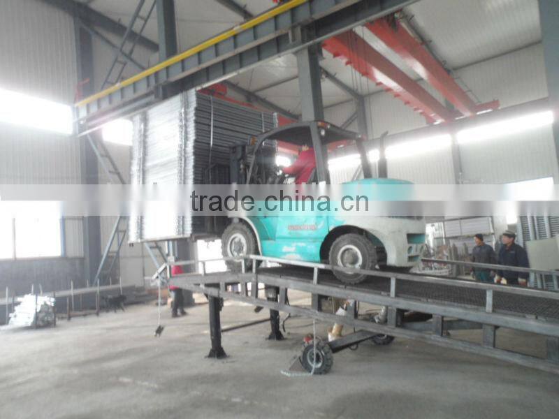 10T mobile hydraulic container yard ramp