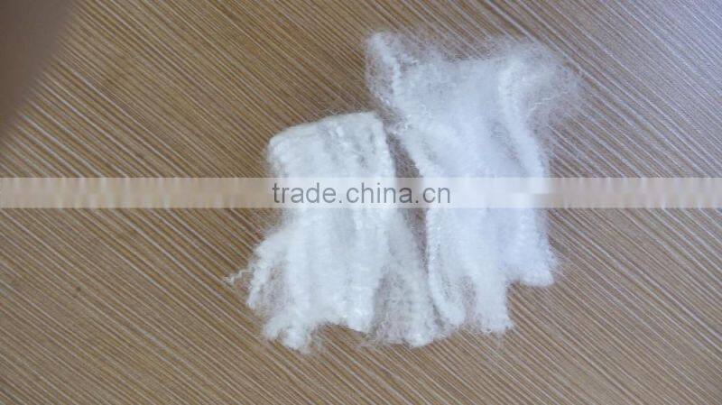 Junchi high tenacity pp 6 D 102 mm geo textile polypropylene staple fiber