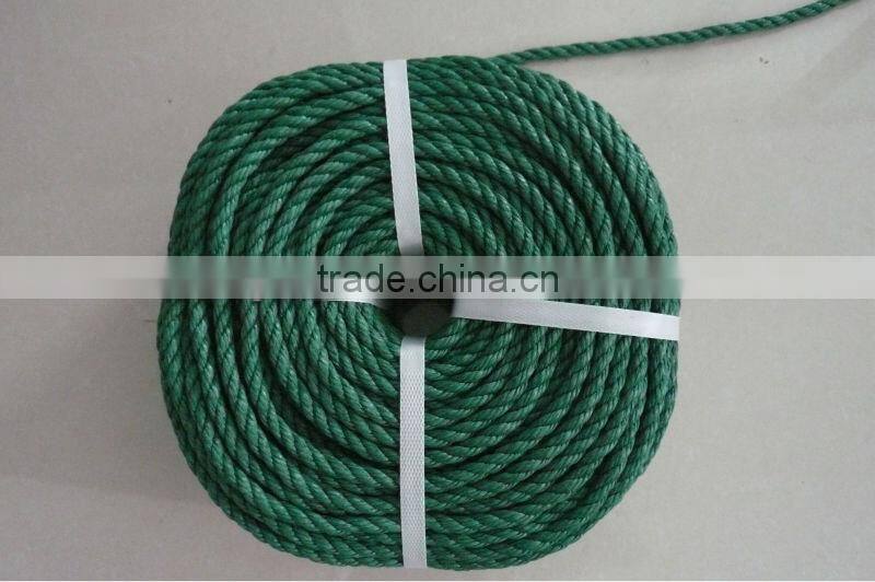 recycled pe rope,brown color
