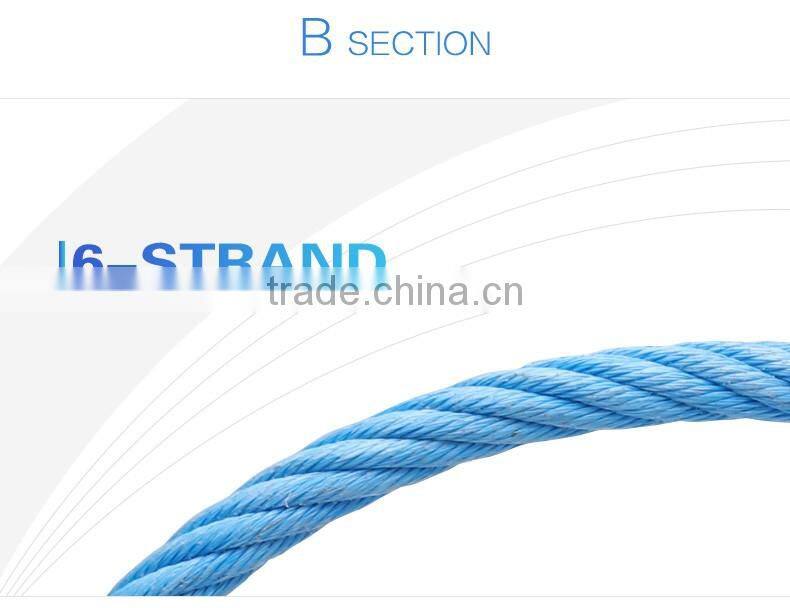 high tenacity long life 3-ply combined steel rope