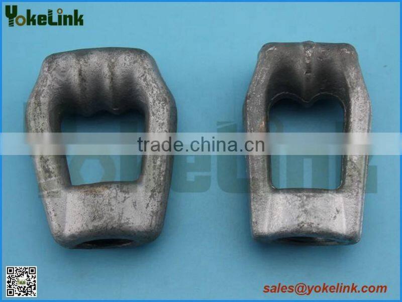 Galvanized Forged Iron thimble Eye Nuts