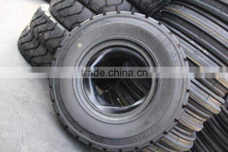China factory Bias tyre industrial forklift tire 8.25-15