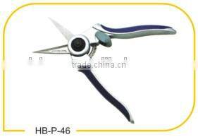 7-1/2"New design two color gardening tools with stainless steel gardening scissors