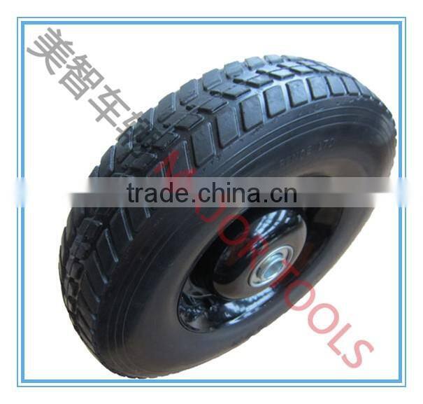 10 inch solid rubber wheel in hot selling