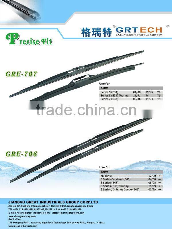 Auto universal wiper blade, windshield wiper