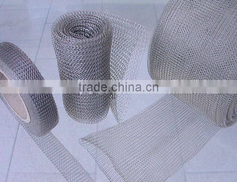 Gas and Liquid Filter Brass Knitted Wire Mesh