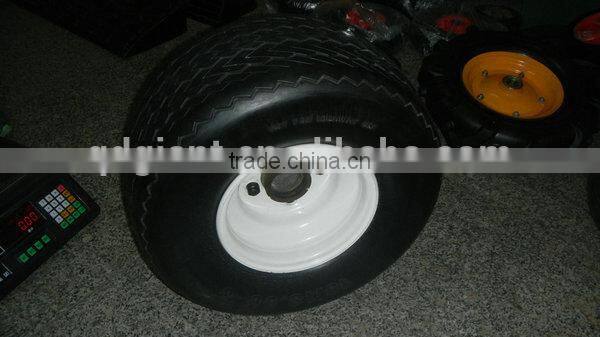 PU FOAM golf cart tire with steel rim18"x850-8