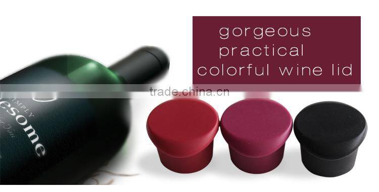 Food Grade Silicone Glass Bottle With Rubber Stopper