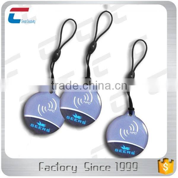 Micro Contactless Key Fob For Access Control Security System