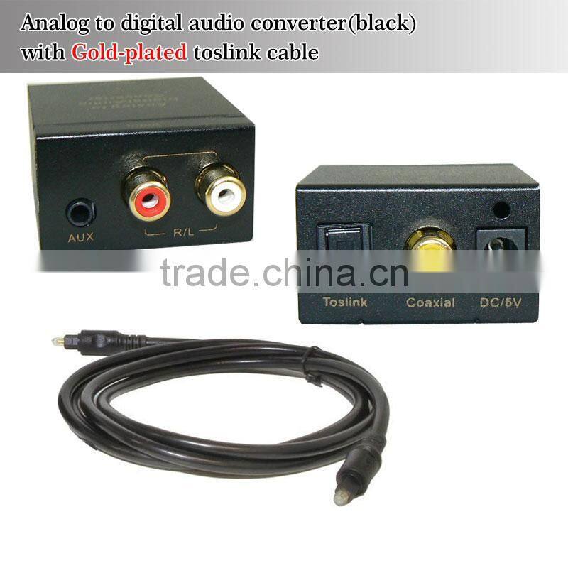 Digital audio to analog audio converter