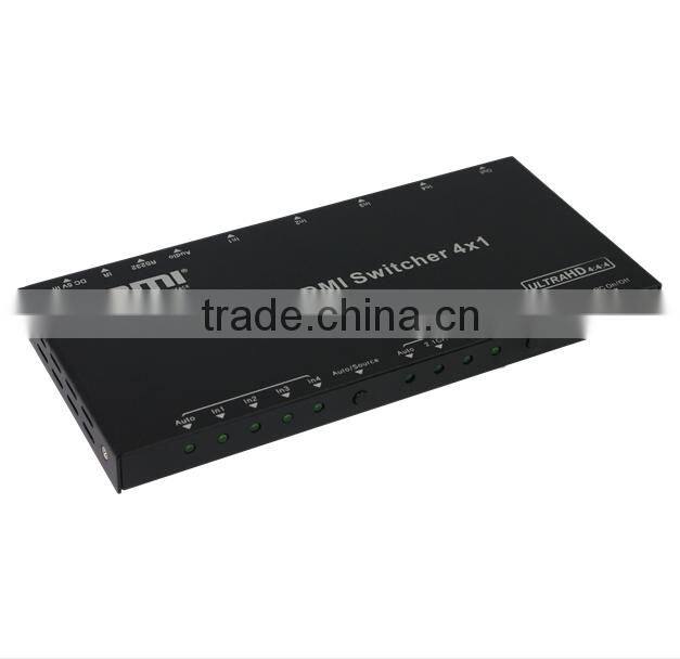 New Fashion Best Quality VOXLINK 2.0 4*1 4K 60HZ HDMI Switcher PSE