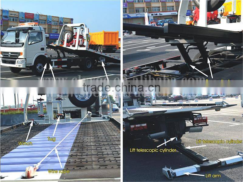 Dongfeng RHD 4TON road wrecker truck