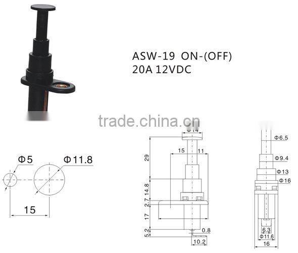 asw-19 automotive temperature switch