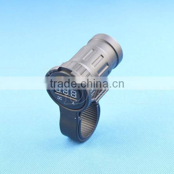 Marine/Car Charging Power Digital 12V Ammeter Display Socket