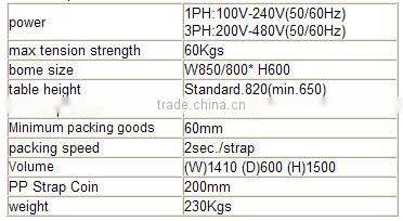 XN-200 Economic standard automatic pet strap machine