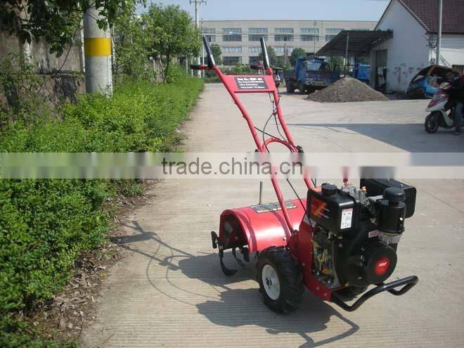 recoil start diesel tiller mini tractor
