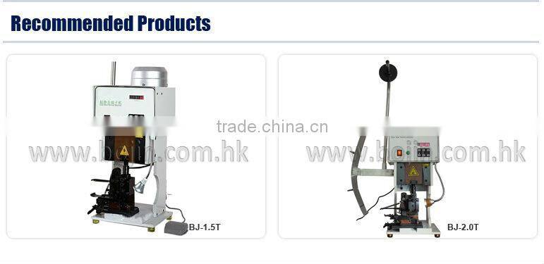 Cheap high quality terminal kabel terminal finish press machine BJ-1.5TN