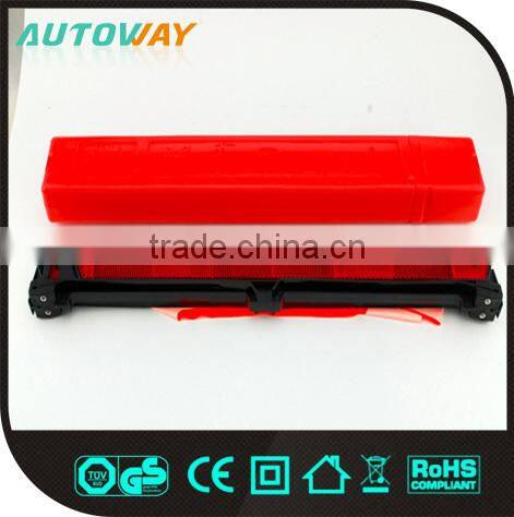 red car triangle warning sign, car emergency kit