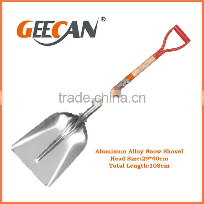 Y-Grip Snow Shovel With Long Handle