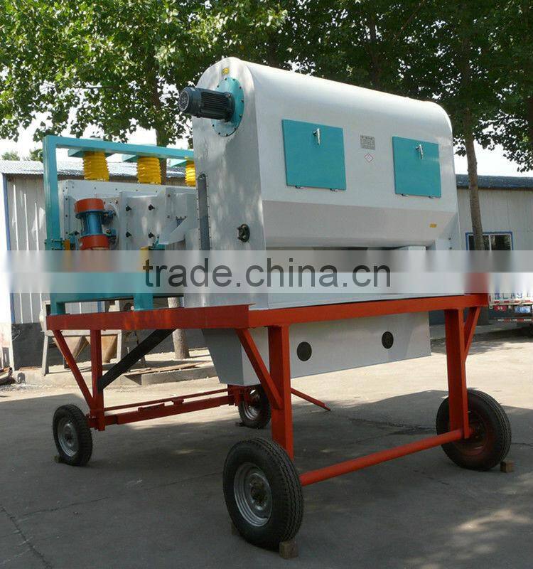 Wide usage flour mill removing light impurities cycling air separator