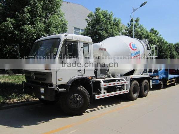 290HP 6*4 DONGFENG 9m3 cement mixer Truck