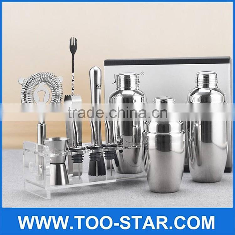 Stainless Steel 750ml 25oz Wine Shaker Cocktail Martini Mixer for Barware Bar Cocktail Shaker