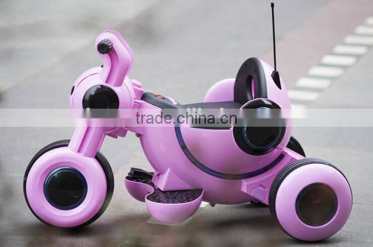 Baymax Style Electric Children Motorcycle