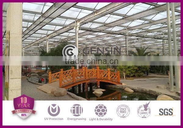 UV Coated Twinwall Hollow Polycarbonate Sheet Greenhouse
